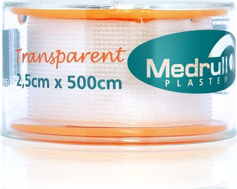 Лейкопластырь MEDICAL SUPPLIES Adhesive plaster 2,5 x 500 `Transparent`